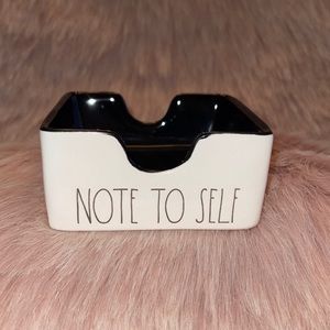 RAE DUNN  |  NOTE TO SELF Post It Holder